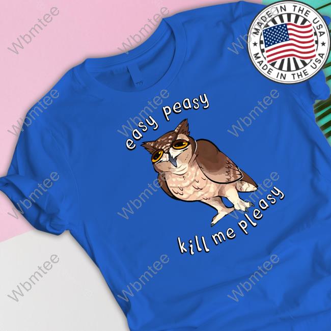 Shammy Merch Easy Peasy Kill Me Pleasy Hooded Sweatshirt