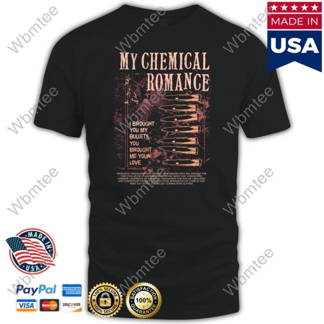 Official My Chemical Romance I Brought You My Bullets, You Brought Me Your Love Shirt 2024