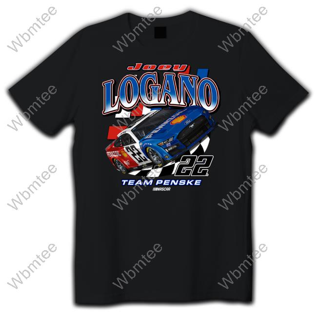 Joey Logano Merch 2023 Darlington Throwback T-Shirt