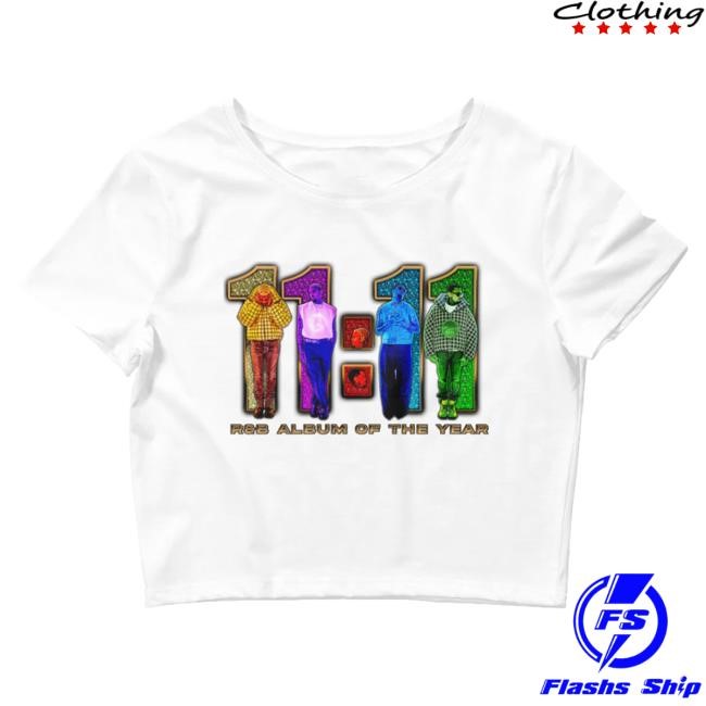 Chris Brown Best R&B Album (11:11 Deluxe) Women’S Crop Top Shirt