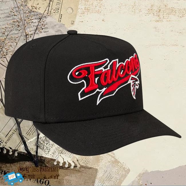 Men's Atlanta Falcons New Era Born x Raised Black A-Frame 9FIFTY Snapback Cap NFL Shop Store