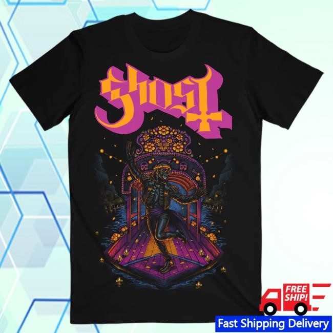 Official Ghost Band Merch Store Xochimilco, MX T Shirt