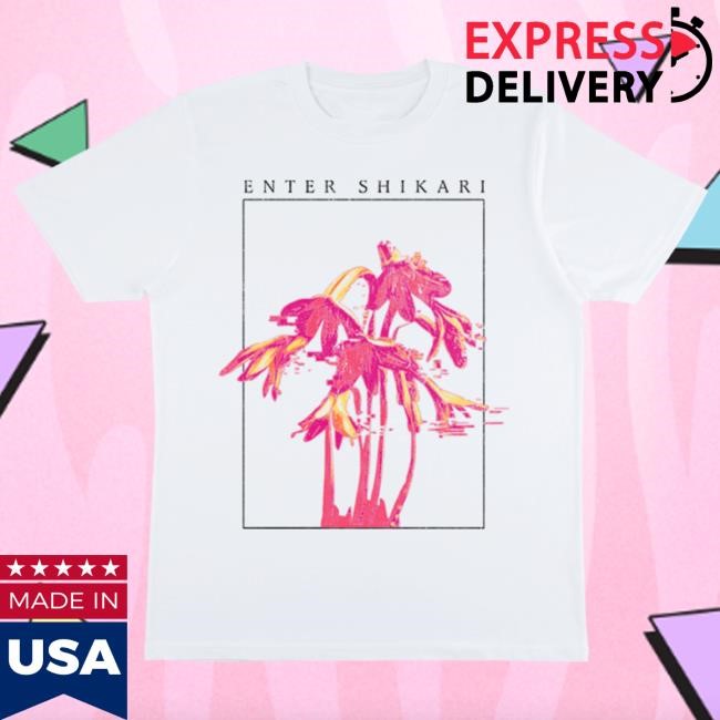 Enter Shikari Firelily Tee Shirt Enter Shikari Merch Store