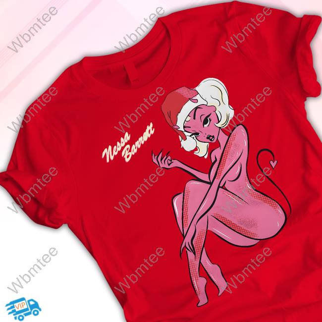 Official Nessa Barrett Bad Santa Long Sleeve Shirt