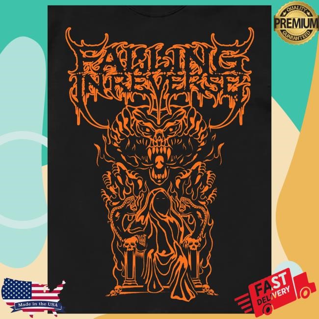 Official Falling In Reverse Merch Titans Tee