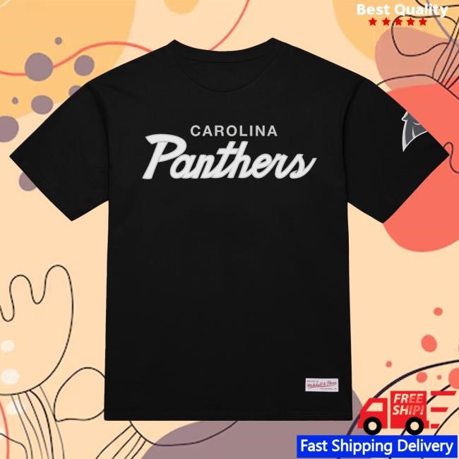 Black Mitchell & Ness NFL Football Carolina Panthers Head Coach Classic Mitchell & Ness NFL Football Carolina Panthers Head Coach Classic Print