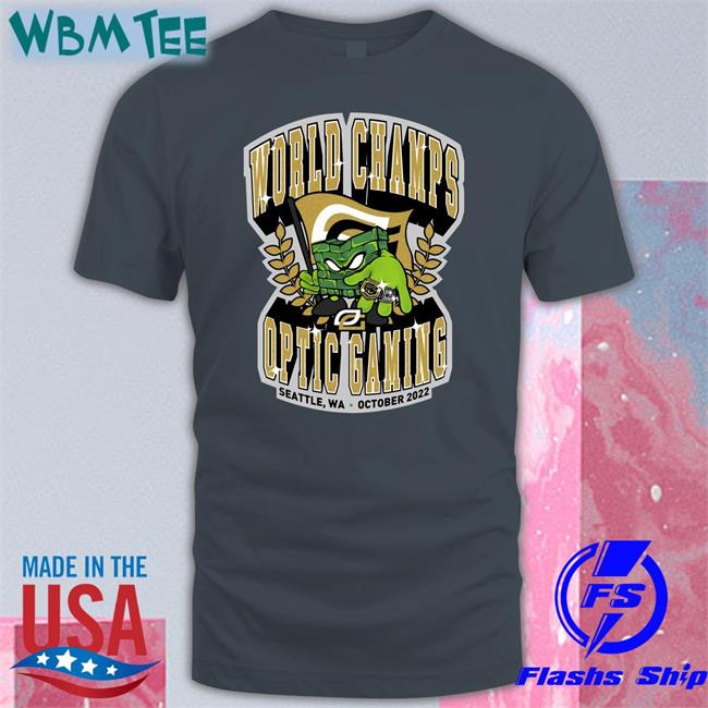 Opticgaming World Champs Optic Gaming Seattle Wa October 2022 Tee