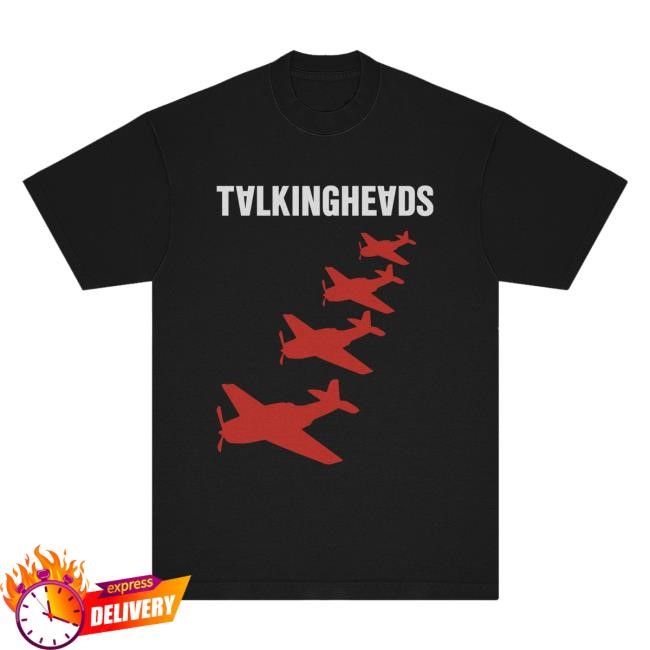 Official Talking Heads Merch Store Remain In Light Planes Shirt Talking Heads