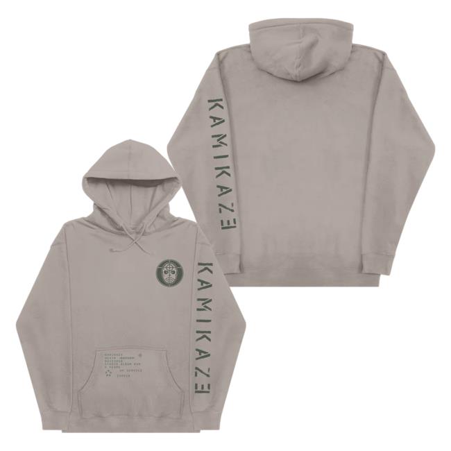 Eminem Slim Shadyclothing Shop Store Shady Kamikaze Mask Pullover Sweatshirt Grey Slimshady Merch