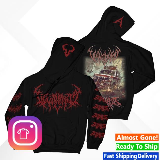 Official Vulvodynia/Acrania Rising Merch Vulvodynia/Acrania - Societal Lobotomisation Pullover Hoodie Risingmerch