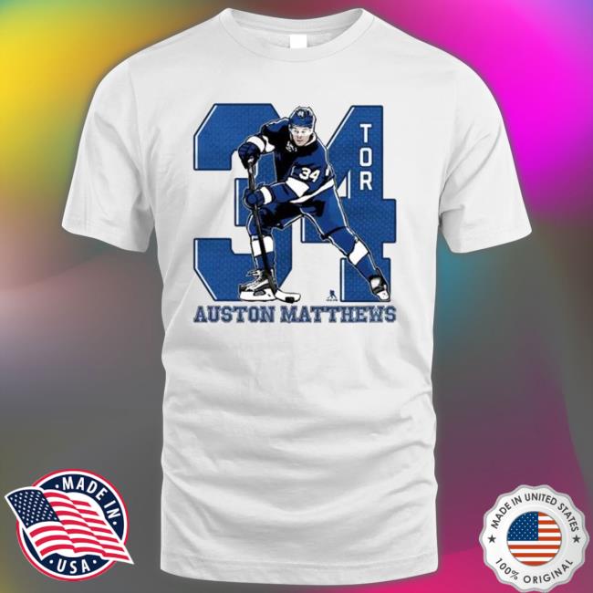 34 Auston matthews game b T-Shirt Official 34 Auston matthews game b Tee
