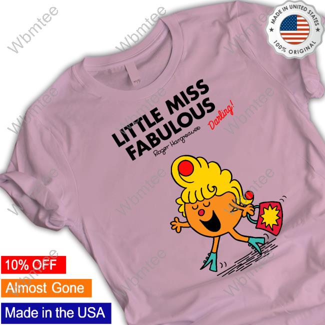 Amada Holden Little Miss Fabulous Tee Comic ReLief Red Nose Day