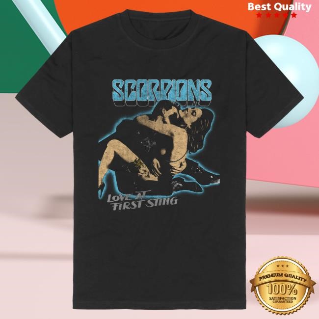 Official Scorpions Store Merch First Sting Tee Official Scorpions Store Merch First Sting Shirts