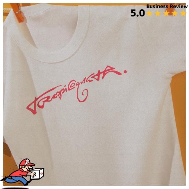 Karol G Official Merch Store Tropioqueta White Baby Tee