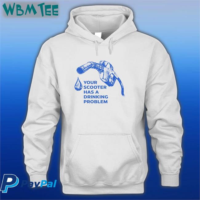 Your Scooter Has A Drinking Problem T-Shirt Bhavish Aggarwal