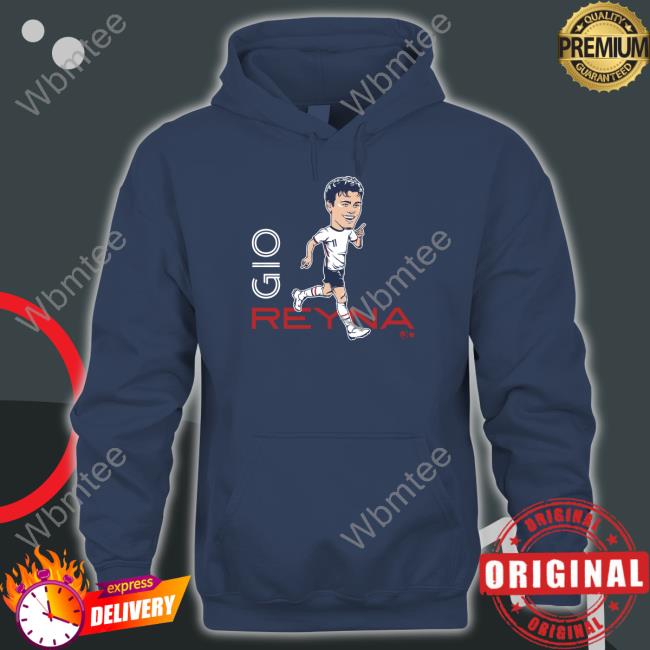 Gio Reyna Caricature Shirt navy