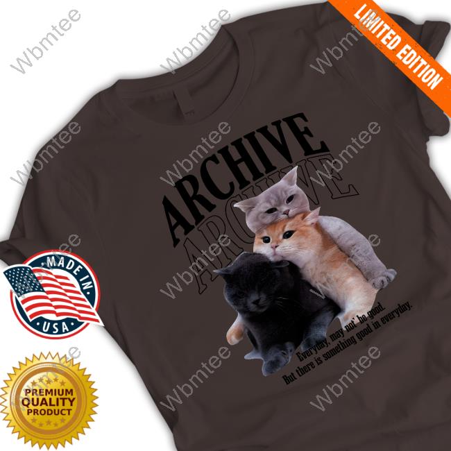 Official Archive Archive Cat Shirt