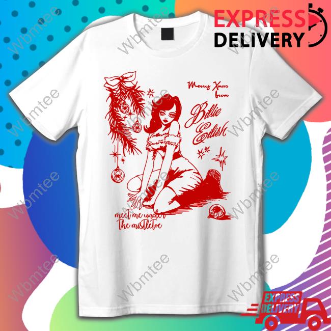 Billie Eilish Store Merch Shop Merry Xmas Baby T-Shirt