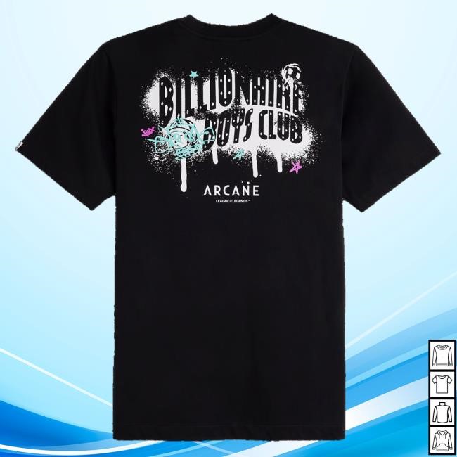 Arcane Merch Billionaire Boys Club Arcane Jinx Shirt Riot Games Arcane Arcane Merch Billionaire Boys Club Arcane Jinx New Tee Riot Games Arcane