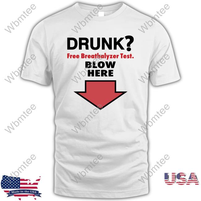 Rachel Sennott | Drunk? Free Breathalyzer Test. Blow Here Crewneck Sweater