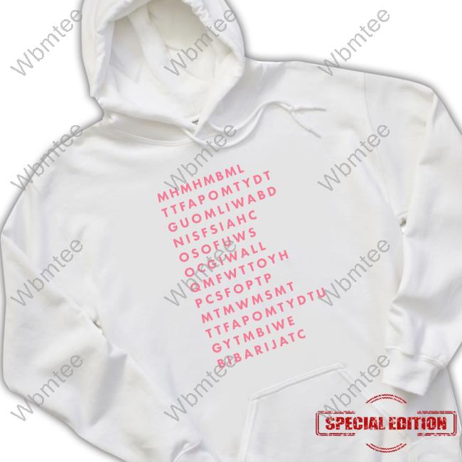 Official Mhmhmbml Ttfapomtydt Guomliwabd Nisfsiaнс Osofuws Ocgiwall Qmfwttoυη Pcsfoptp Mtmwmsmt Ttfapomtydtu Gytmbiwe Bibarijatc Shirt