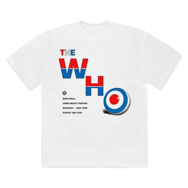 Official The Who Wantagh, NY 2025 Tees The Who Rock Band