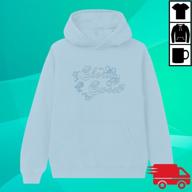 Sabrina Carpenter Official Merch Store Short n' Sweet Standard Mens Sweatshirt Short n' Sweet Album Clothing Shop