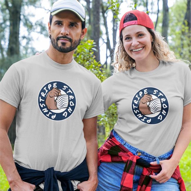 Pinstripe Strong Tee Shirt