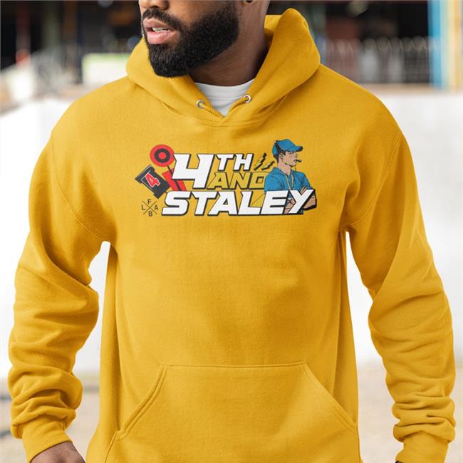4Th And Staley Jersey T Shirt Black Lafb Network Merch 4Th And Staley Jersey Long Sleeve T Shirt Jen Mills