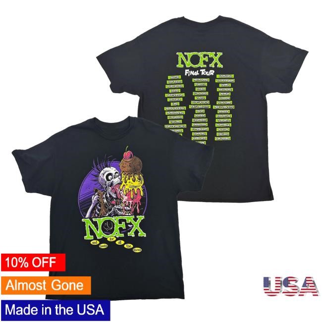 Big Cream 2024 T Shirt NOFX Merch Store