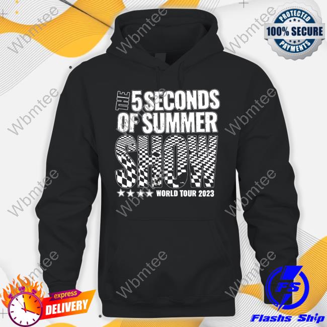 5 Seconds Of Summer Merch Ny Exclusive Msg Event Tee