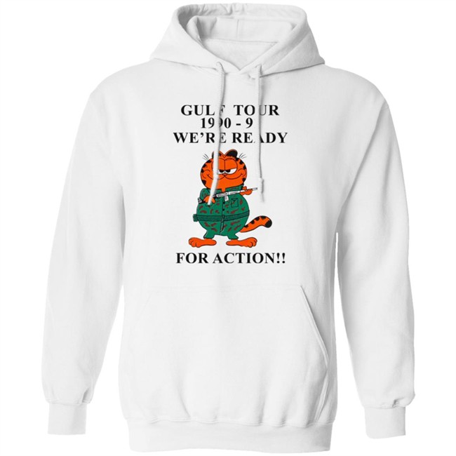 Kommandostore Gulfield War T Shirt Gulf Tour 1990-91 We're Ready For Action Kommandostore Gulfield War T Shirt Gulf Tour 1990-91 We're Ready For Action