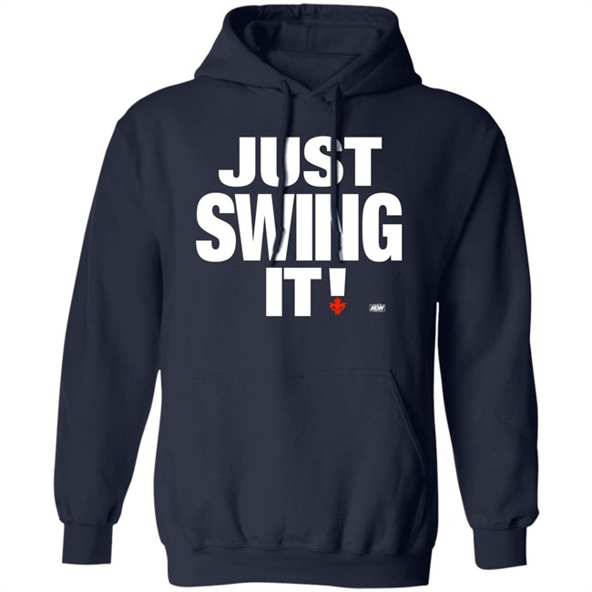 Shop AEW Shawn Spears Just Swing It Shirt Shop AEW Shawn Spears Just Swing It Shirt