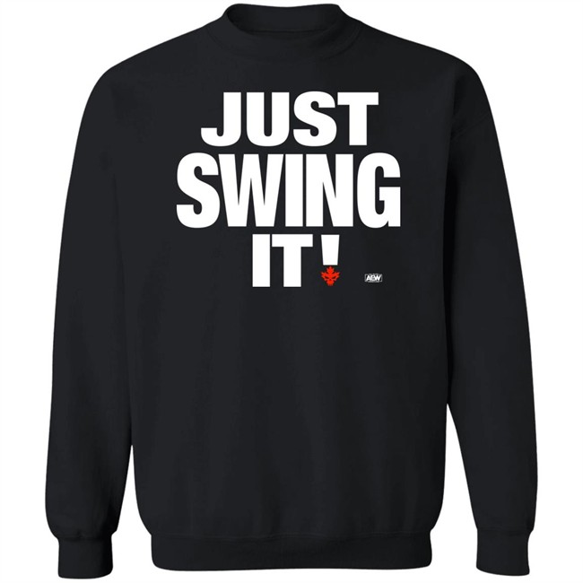 Shop AEW Shawn Spears Just Swing It Shirt Shop AEW Shawn Spears Just Swing It Shirt