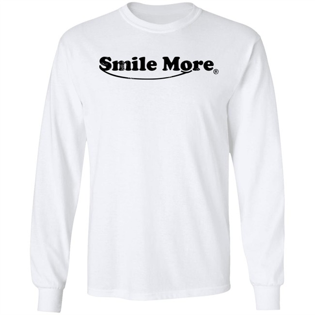Smile More Merch Distressed Logo T Shirt Smile More Merch Distressed Logo T Shirt
