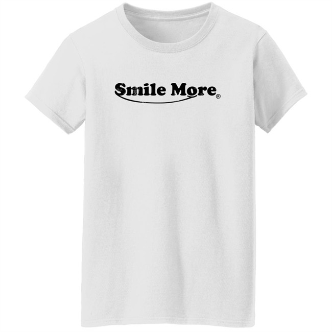 Smile More Merch Distressed Logo T Shirt Smile More Merch Distressed Logo T Shirt