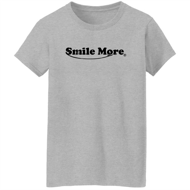 Smile More Merch Distressed Logo T Shirt Smile More Merch Distressed Logo T Shirt