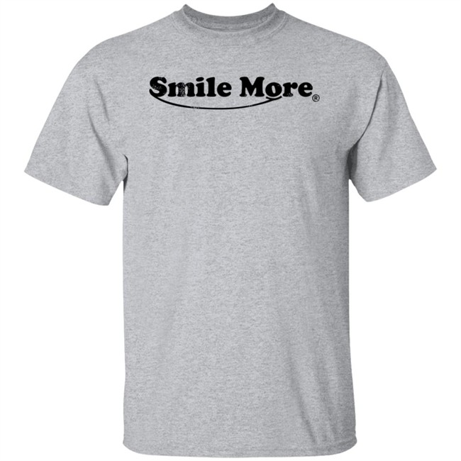 Smile More Merch Distressed Logo T Shirt Smile More Merch Distressed Logo T Shirt