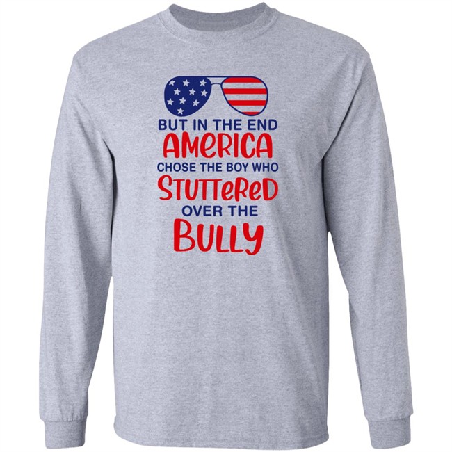 Michael Loves Democracy But In The End America Chose The Boy Who Stuttered Over The Bully Shirt Michael Loves Democracy But In The End America Chose The Boy Who Stuttered Over The Bully Shirt