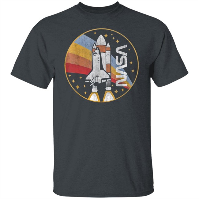 Harriet Hunt Nasa Shuttle Launch With Rainbow Shirt Harriet Hunt Nasa Shuttle Launch With Rainbow Shirt
