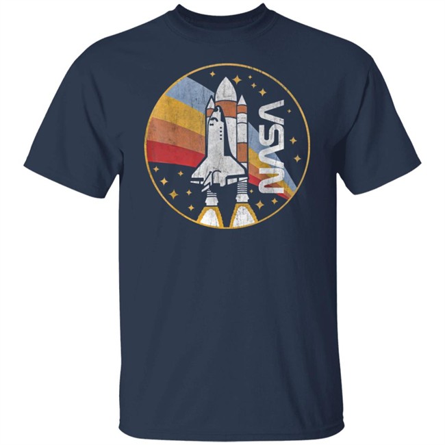 Harriet Hunt Nasa Shuttle Launch With Rainbow Shirt Harriet Hunt Nasa Shuttle Launch With Rainbow Shirt