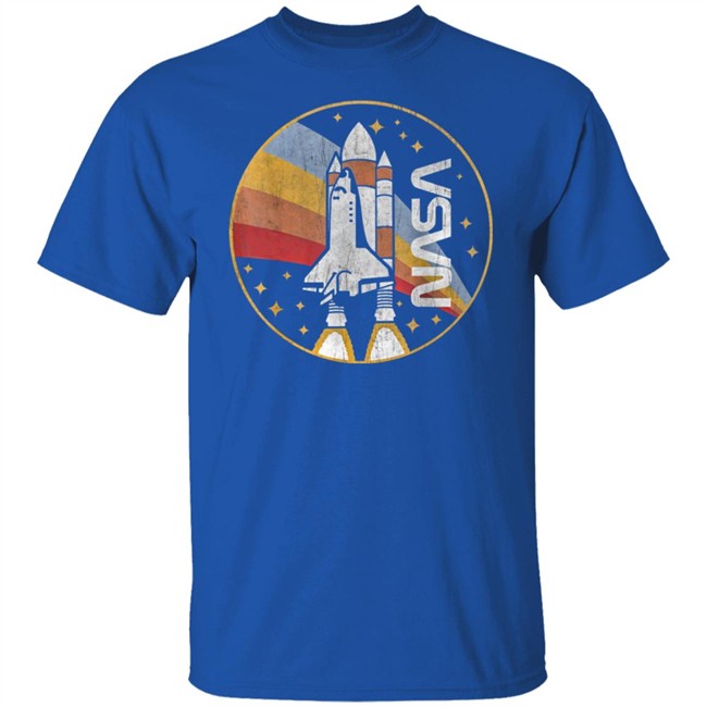 Harriet Hunt Nasa Shuttle Launch With Rainbow Shirt Harriet Hunt Nasa Shuttle Launch With Rainbow Shirt