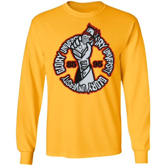 Chief Keef Merch Glo Gang Worldwide Glory Alumni Tee Shirt Glory University 85-95 Chief Keef Merch Glo Gang Worldwide Glory Alumni Tee Shirt Glory University 85-95