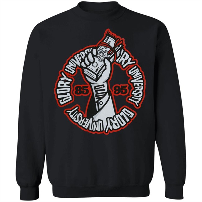Chief Keef Merch Glo Gang Worldwide Glory Alumni Tee Shirt Glory University 85-95 Chief Keef Merch Glo Gang Worldwide Glory Alumni Tee Shirt Glory University 85-95