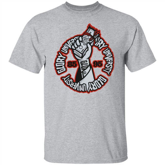 Chief Keef Merch Glo Gang Worldwide Glory Alumni Tee Shirt Glory University 85-95 Chief Keef Merch Glo Gang Worldwide Glory Alumni Tee Shirt Glory University 85-95