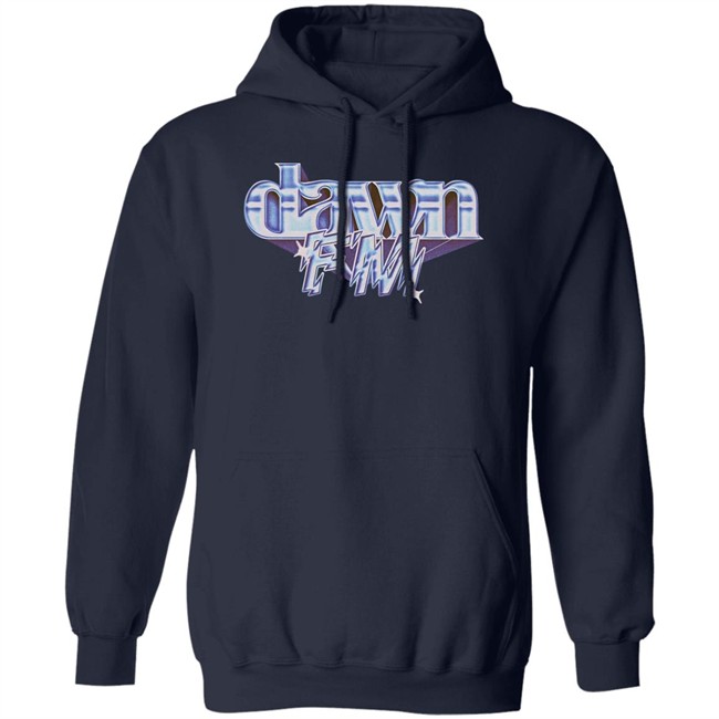 The Weeknd After Hours Merch Dawn Fm Chrome Title Tee Shirt The Weeknd After Hours Merch Dawn Fm Chrome Title Tee Shirt