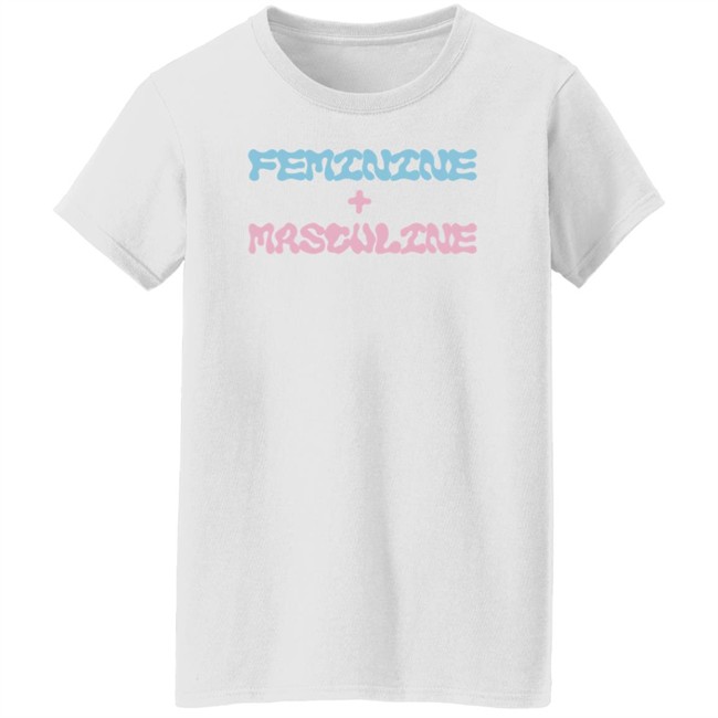 Marina Merch Feminine + Masculine T Shirt Marina Merch Feminine + Masculine T Shirt