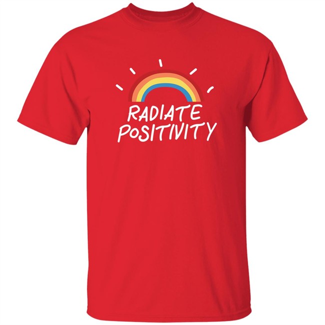 Kye Radiate Positivity Rainbow Pride Shirt
