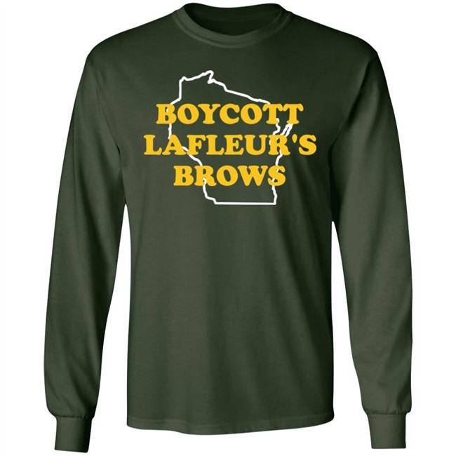 Campeche Collective Merch Boycott Lafleur's Brows T Shirt Campeche Collective Merch Boycott Lafleur's Brows T Shirt