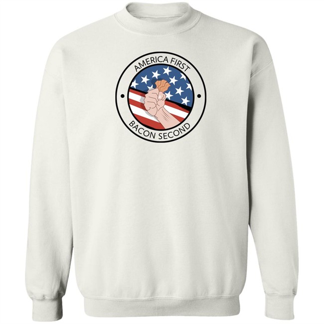 Pop Grape Merch Patriotic USA America First Bacon second Unisex Jersey T Shirt Pop Grape Merch Patriotic USA America First Bacon second Unisex Jersey T Shirt